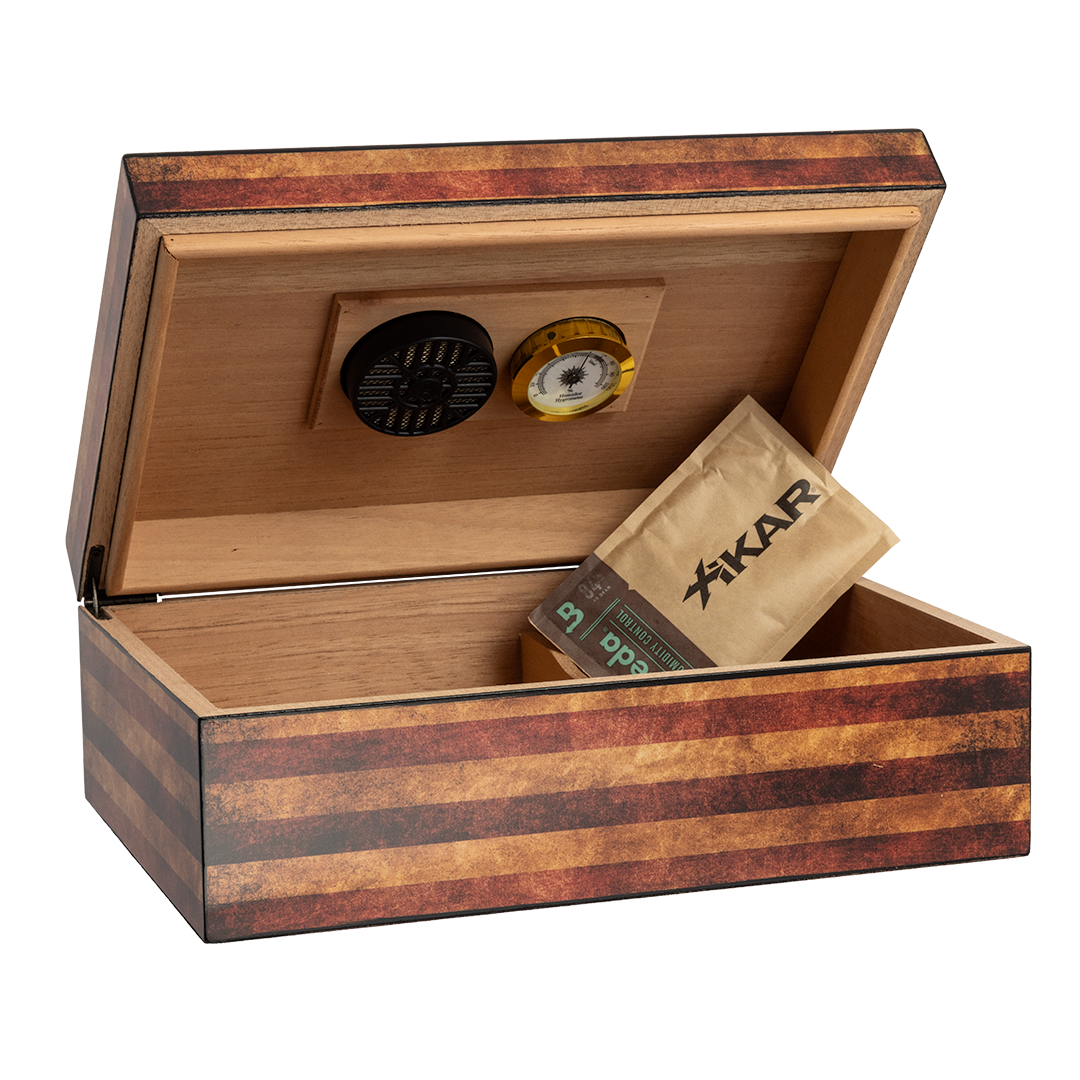 Spanish cedar-lined humidor