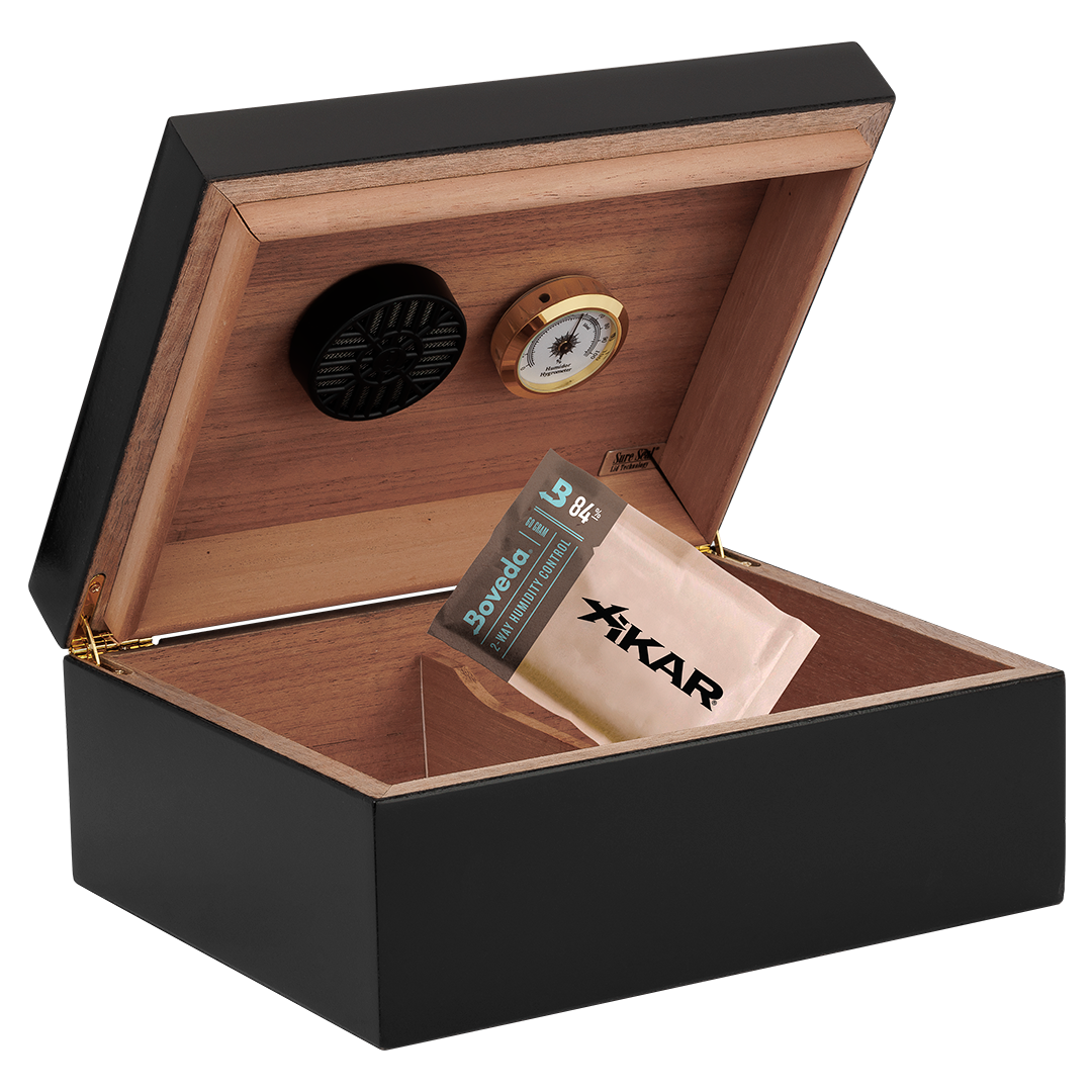 Eclat Desktop Humidor, black