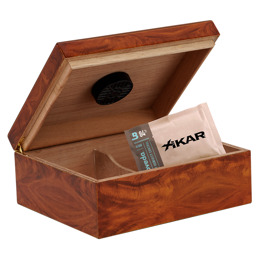 Eclat Desktop Humidor, burl