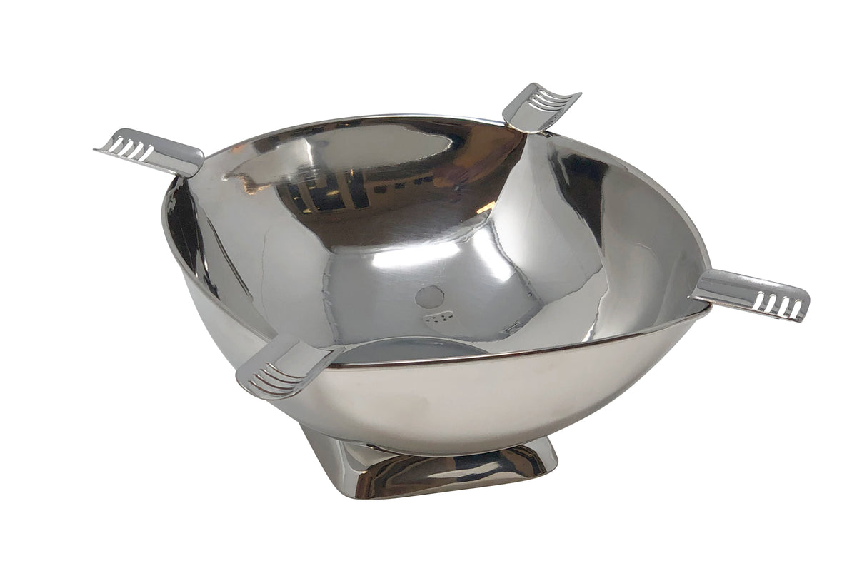 Smokin Ash Quadrangle Ashtray - Tabletop / Polished Stainless Steel
