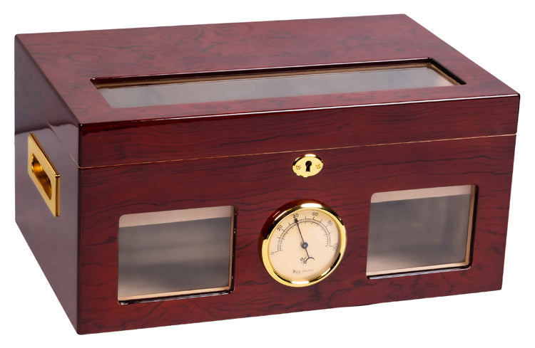 Valencia Humidor — Analog hygrometer