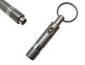 Retractable bullet cutter key chain, gunmetal