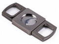 Gunmetal etched guillotine cigar cutter