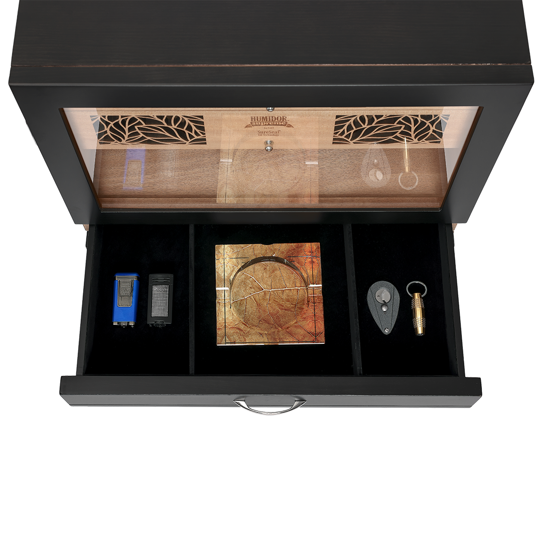 Humidor Supreme Balthazar II End Table Humidor