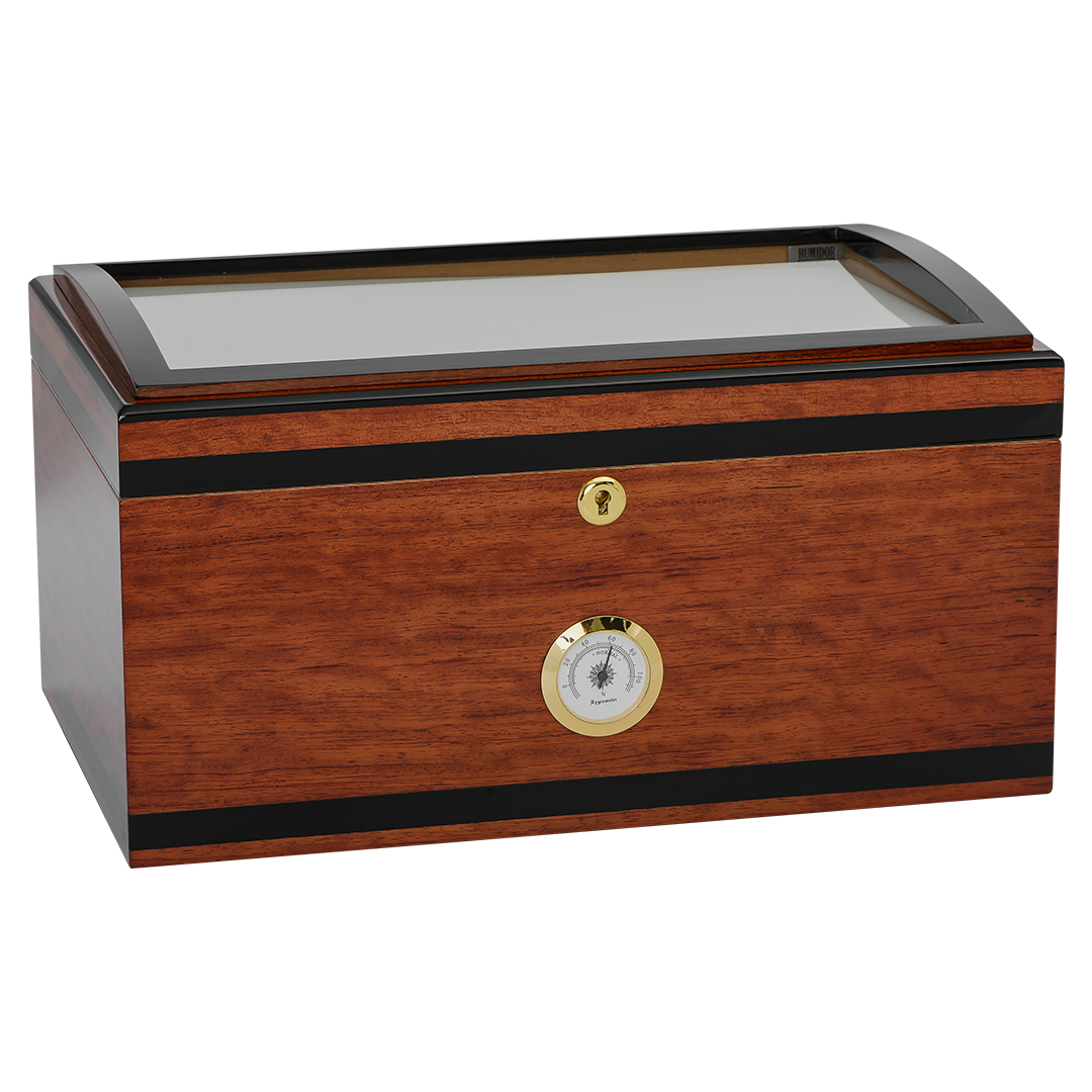 Humidor Supreme Aveiro Glass Top Humidor