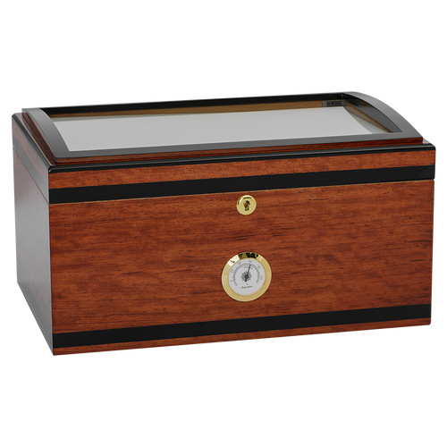 Humidor Supreme Aveiro Glass Top Humidor