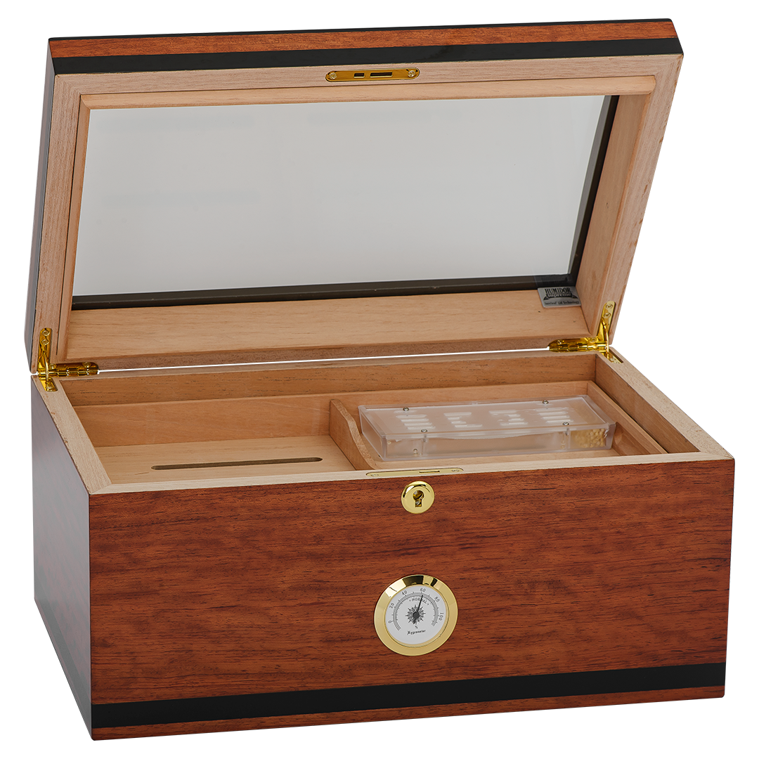 Humidor Supreme Aveiro Glass Top Humidor