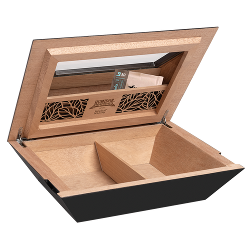 Humidor Supreme Aria Glass Top Humidor