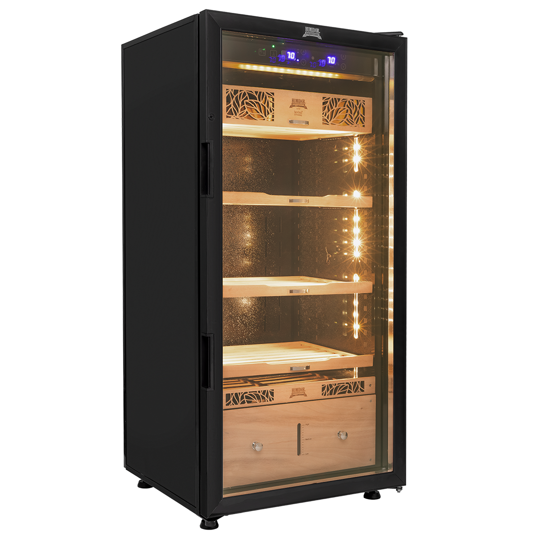 Humidor Supreme 9100 Electronic Humidor Black