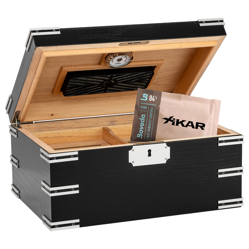 Humidor Supreme Ironside 100 Cigar Desktop Humidor