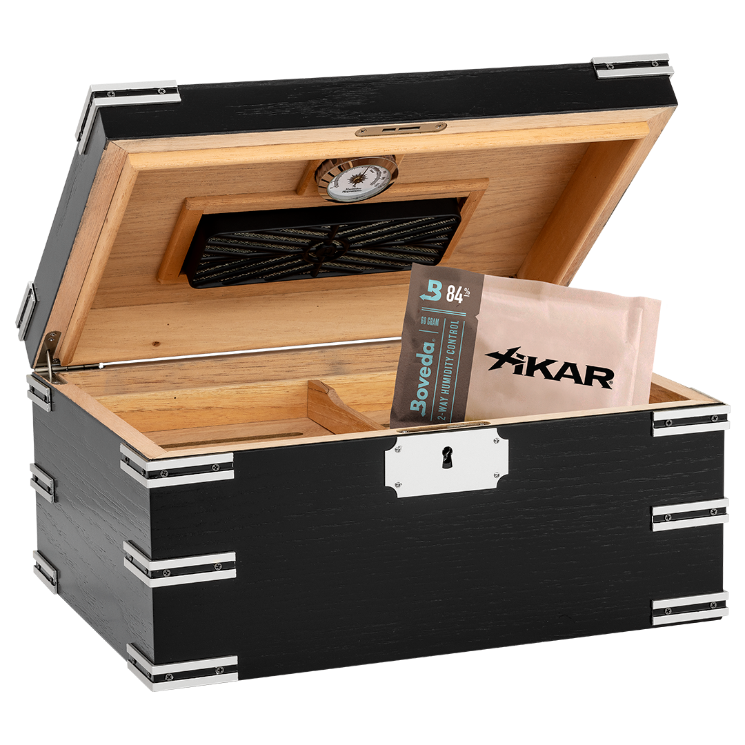 Humidor Supreme Ironside 100 Cigar Desktop Humidor