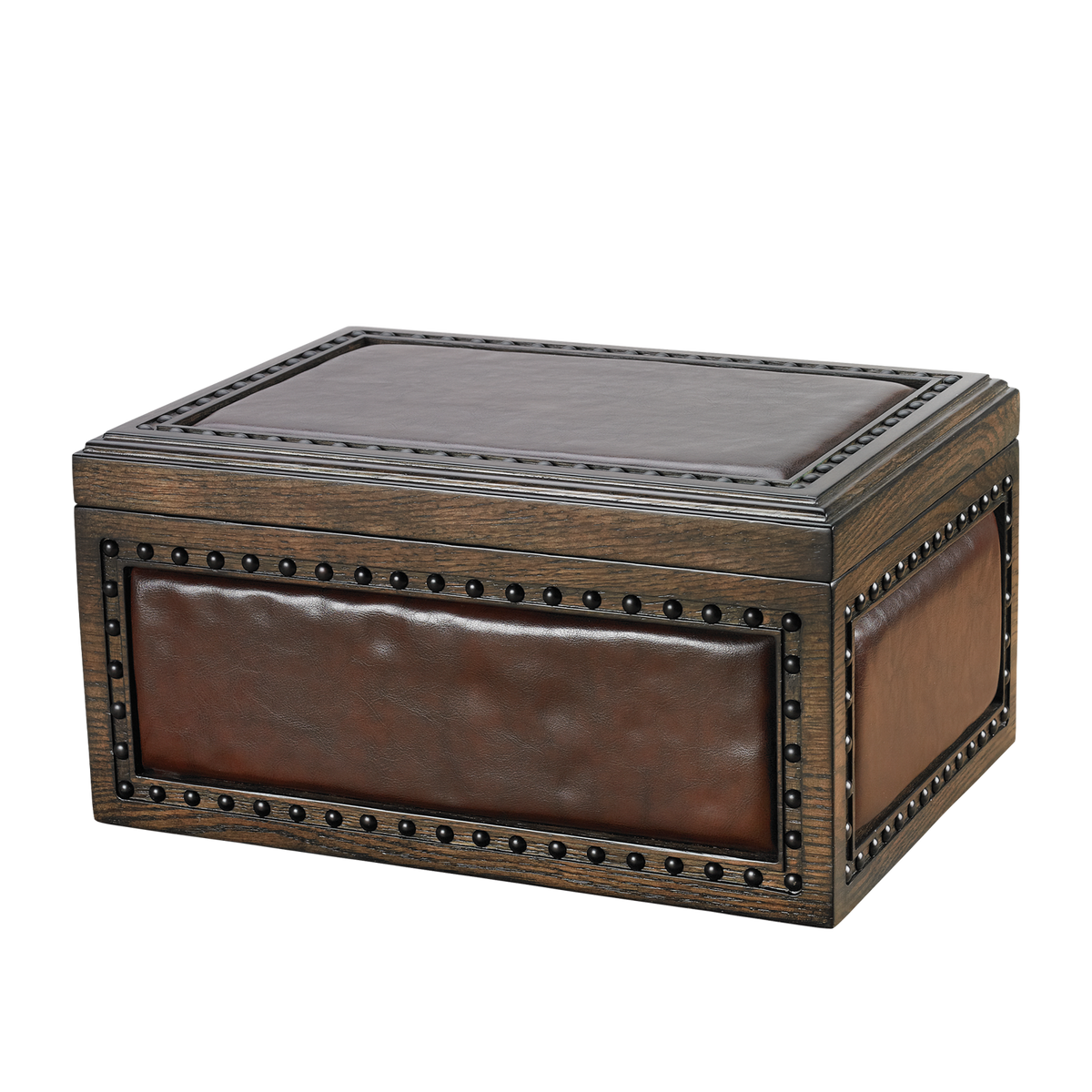 Humidor Supreme Nottingham Leather Desktop Humidor
