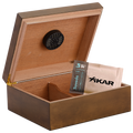 Humidor Supreme Rawhide Desktop Humidor