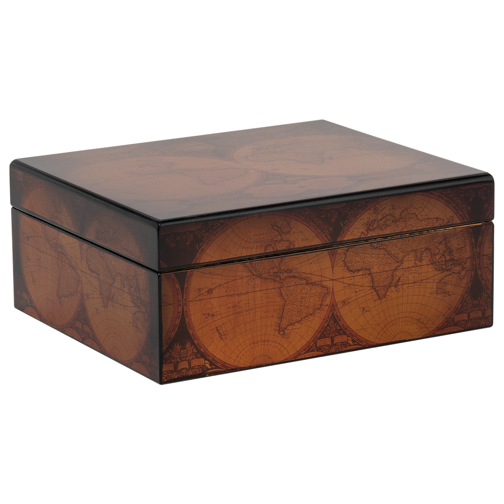 Capri Old World Humidor, alternate view