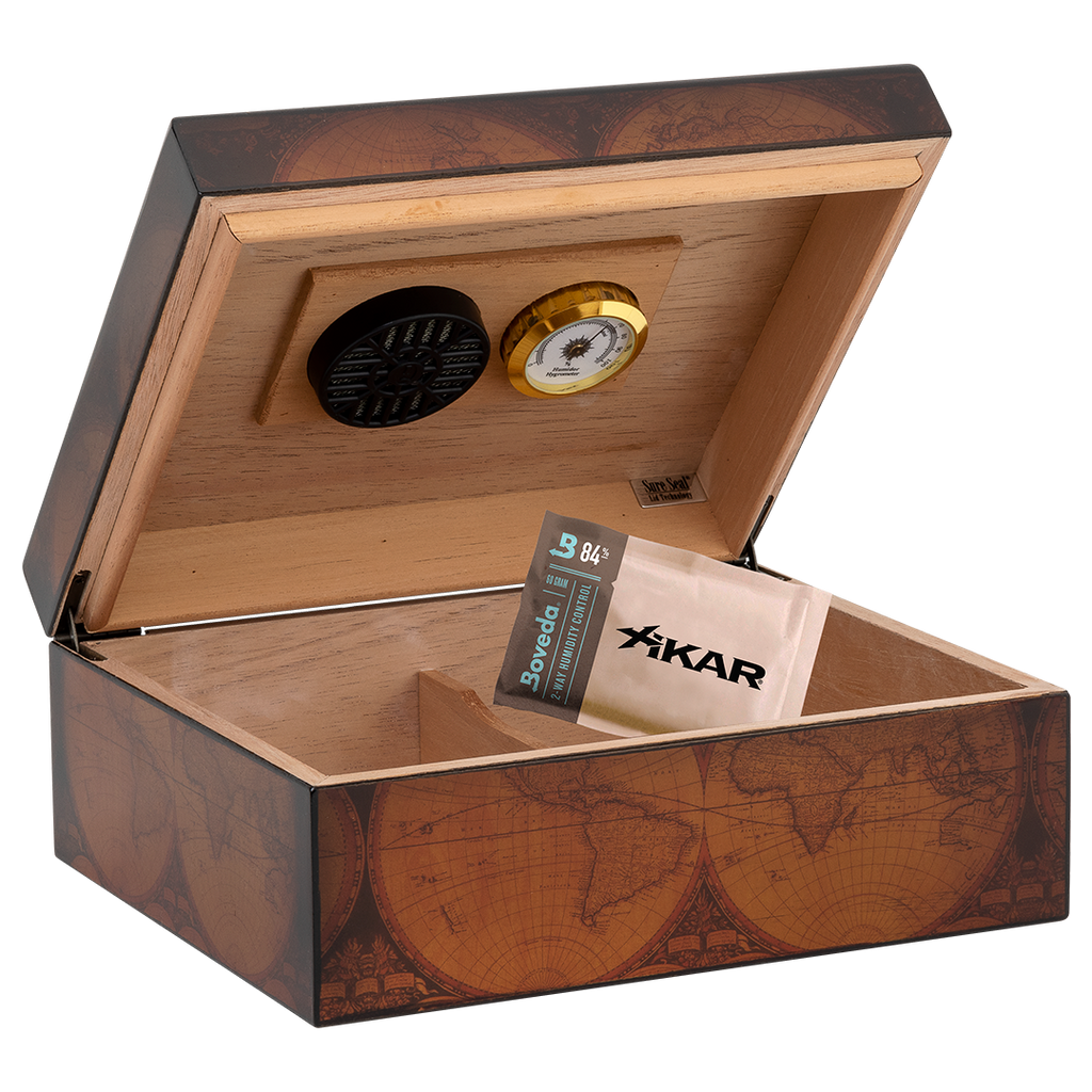 Humidor Supreme Capri Old World Desktop Humidor