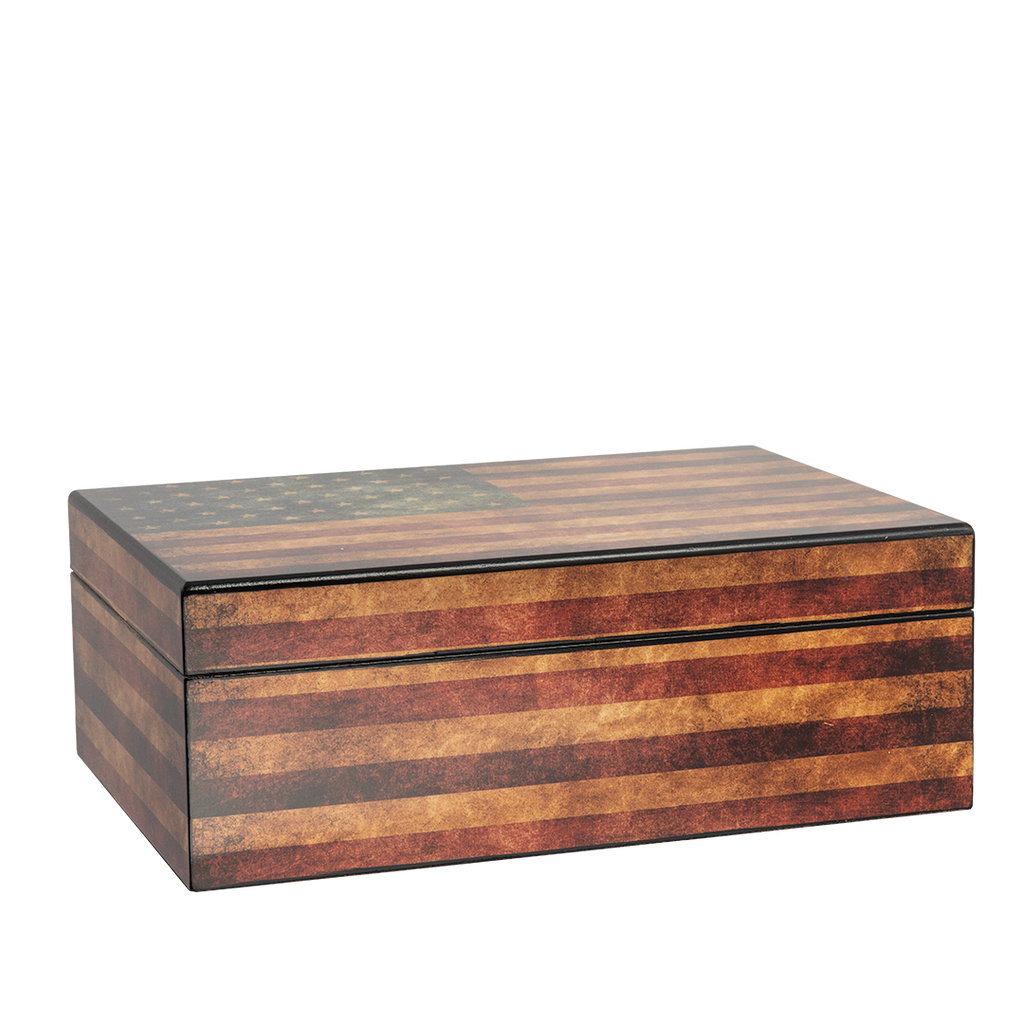 Old Glory Humidor, alternate view