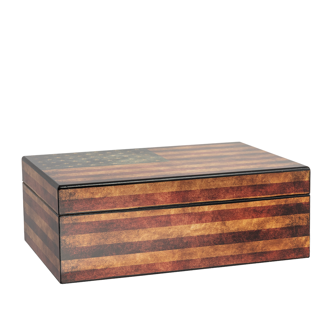 Old Glory Humidor, alternate view