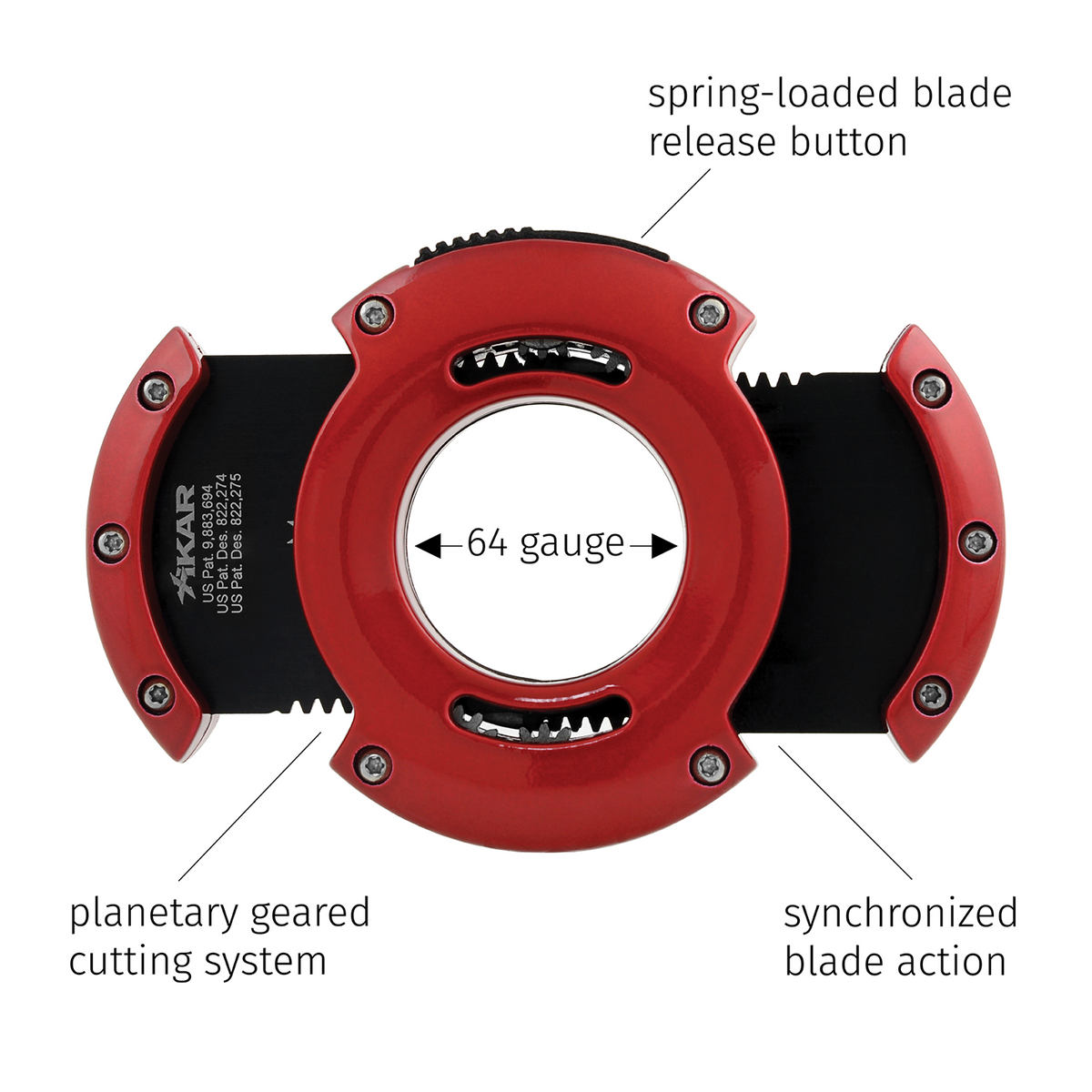 Xikar XO Cigar Cutter