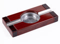 2-cigar two-tone cherry cigar ashtray