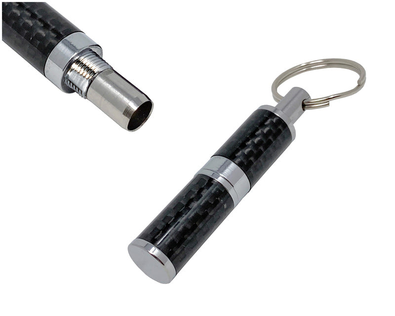 Prestige Carbon Fiber Punch Cigar Cutter