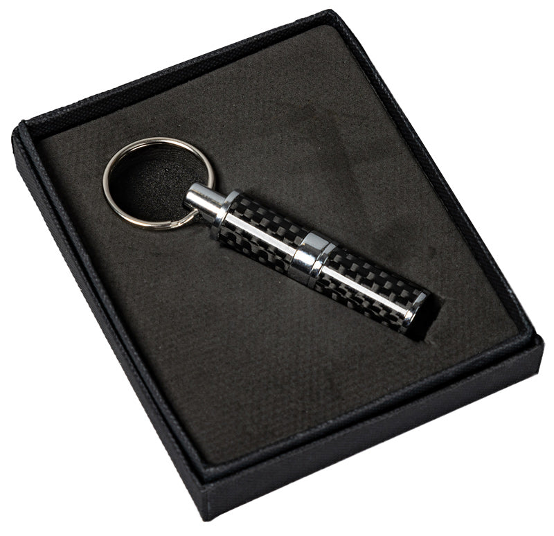 Prestige Carbon Fiber Punch Cigar Cutter
