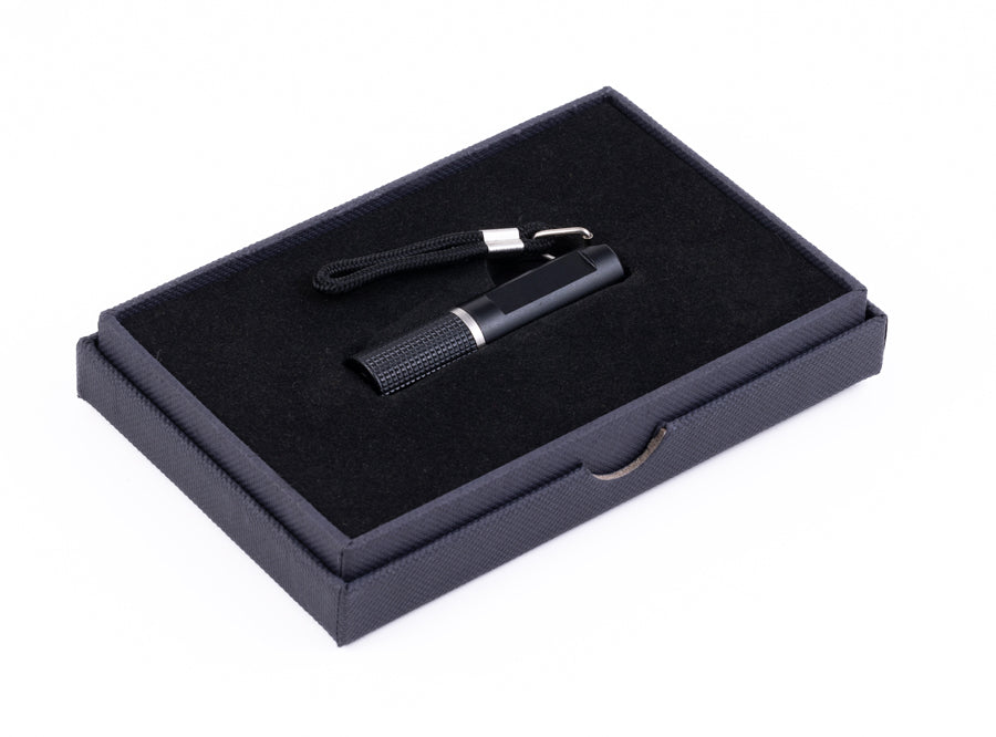 Prestige Twist-Action Bullet Punch Cigar Cutter - Black