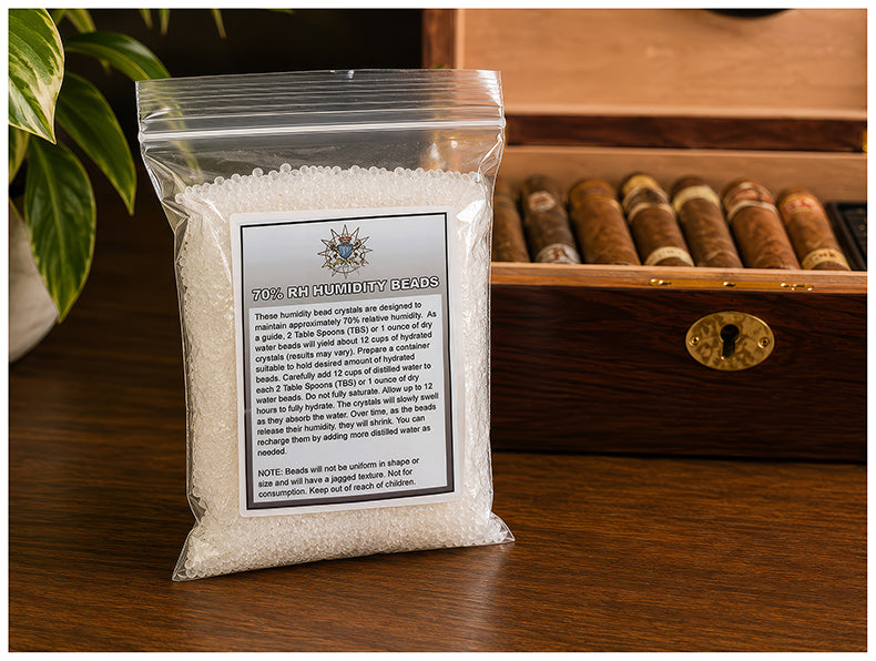 Prestige Humidity Crystal Beads for Cigar Humidors - 4 oz
