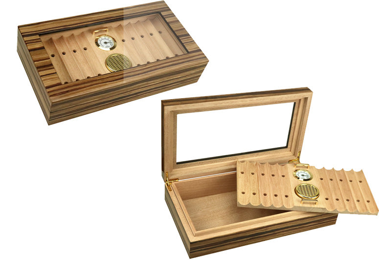 Braydon Glass Top Humidor