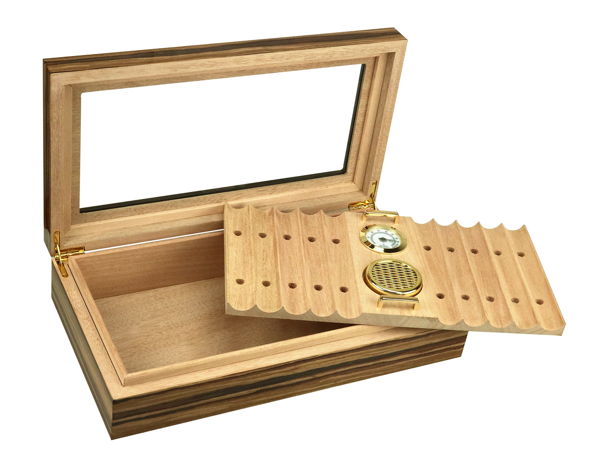 Braydon Glass Top Humidor