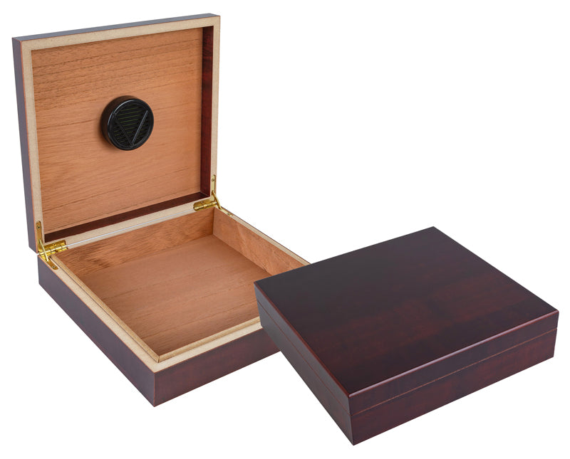 Chateau 20-count cherry cigar humidor