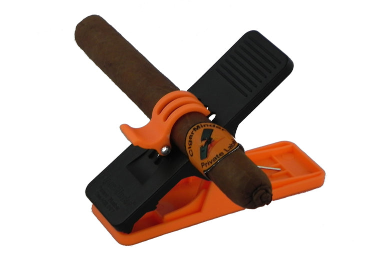 Cigar Minder Cigar Clip - Orange