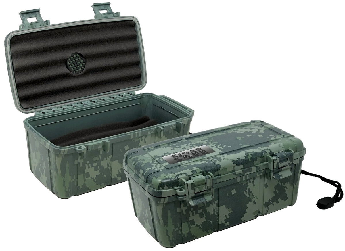 Prestige Import Group Cigar Safe Crush-Proof Travel Humidor