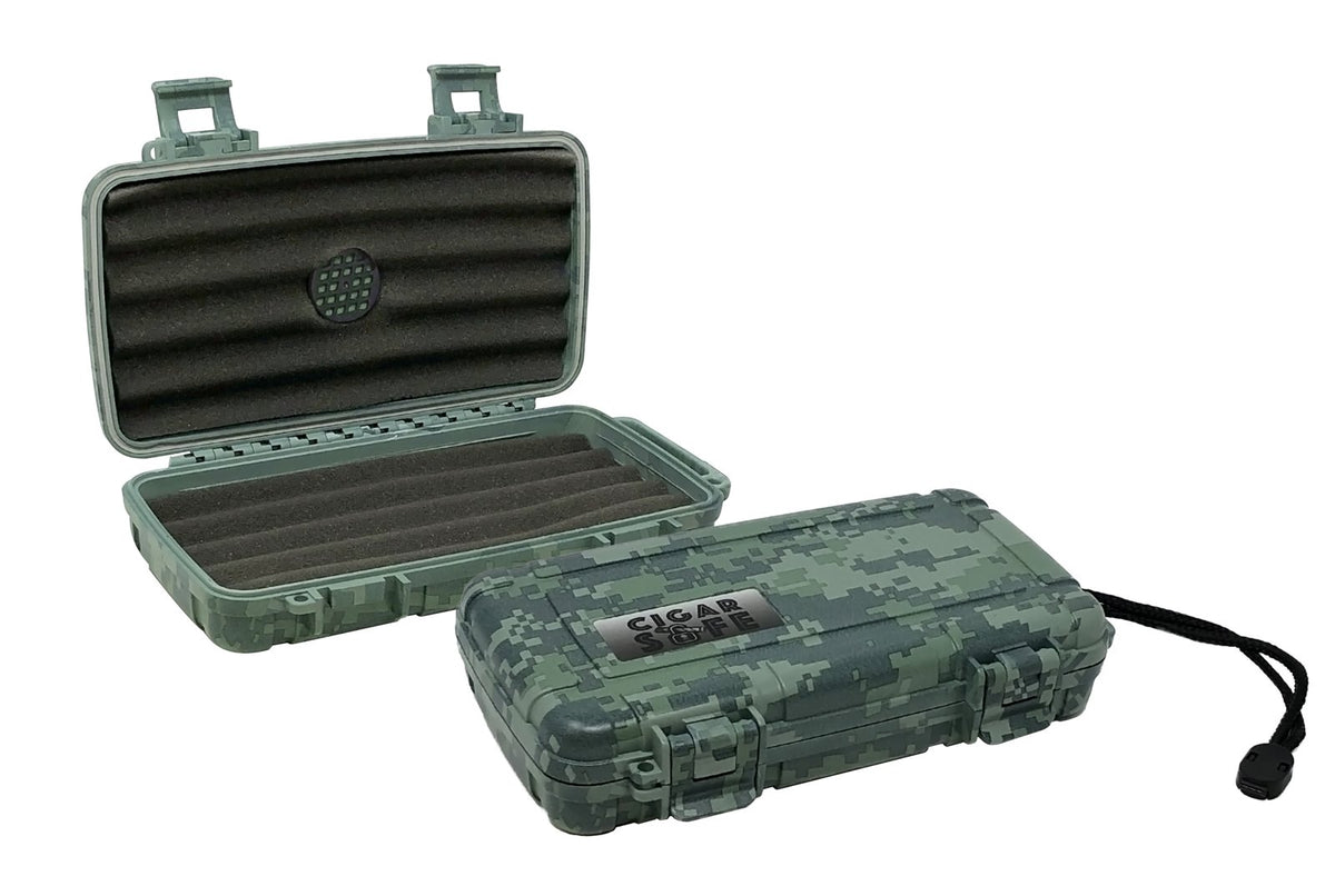 Prestige Import Group Cigar Safe Crush-Proof Travel Humidor