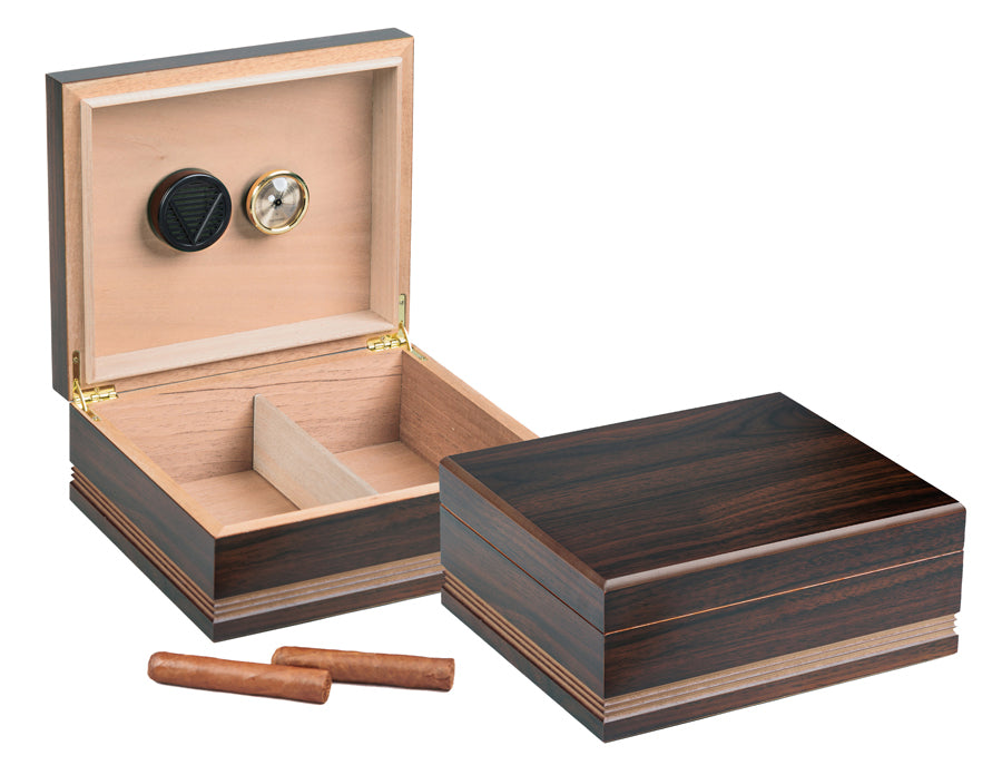 Duke routed-edge cigar humidor