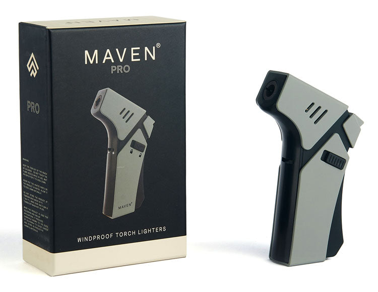 Maven Pro Handheld Jet Flame Torch Lighter - Gray
