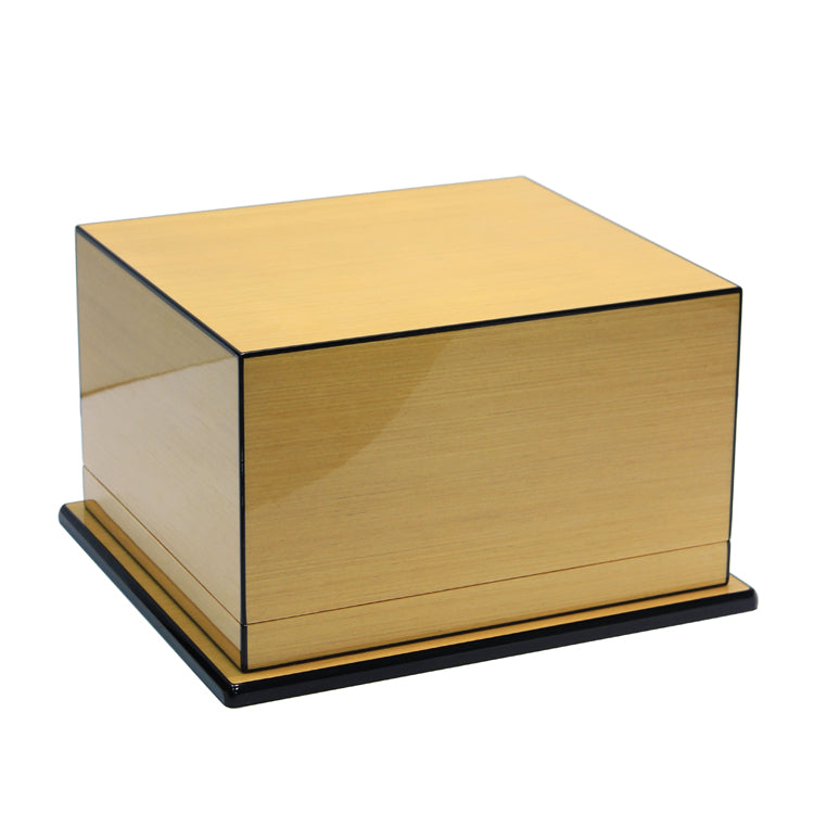 Prestige Elevate 150 Cigar Lacquer Humidor with Articulating Multi-Tier Trays - Pear Wood