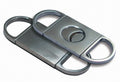 Precision cut double-blade guillotine cigar cutter