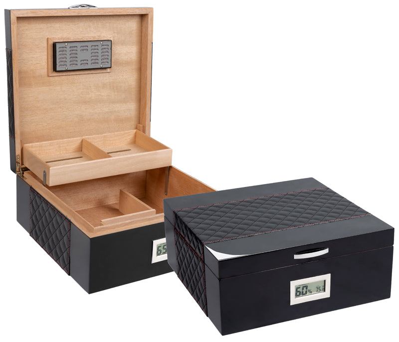 Hampton Humidor — Black