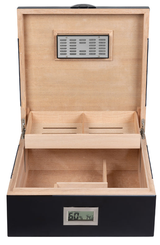 Hampton Humidor — Black