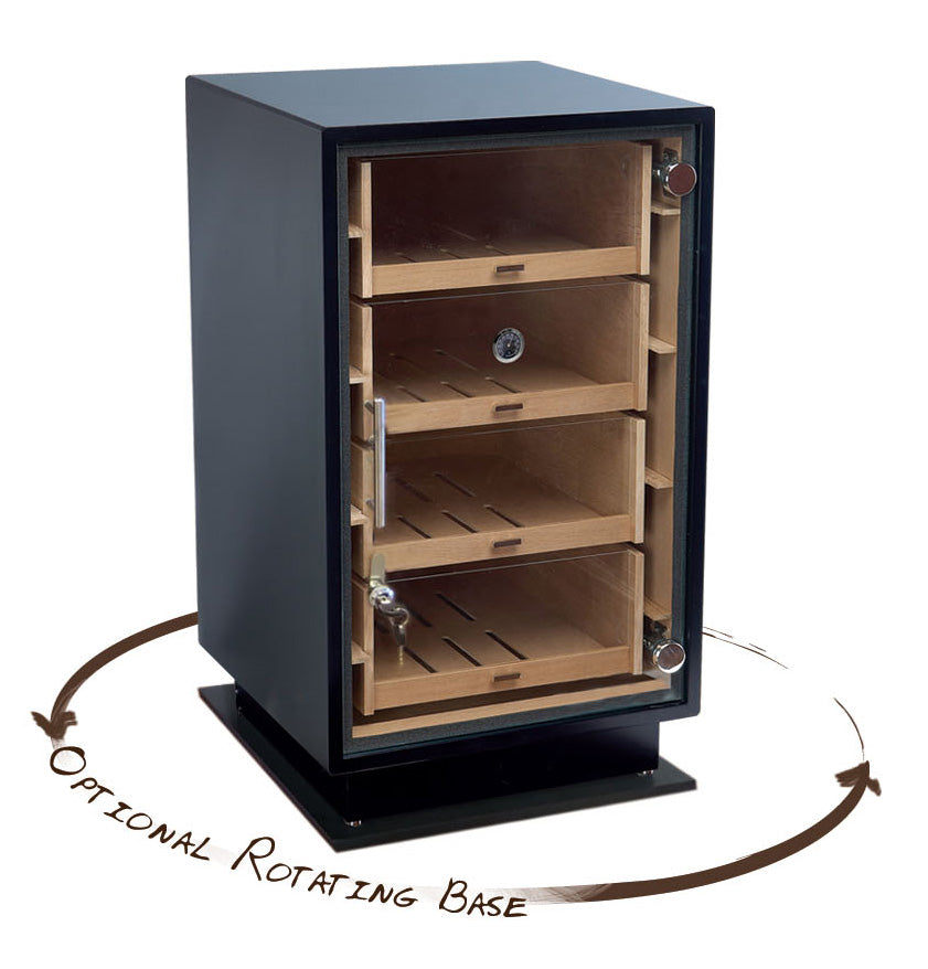 Prestige Manchester 250 Cigar Upright Display Humidor with Drawers