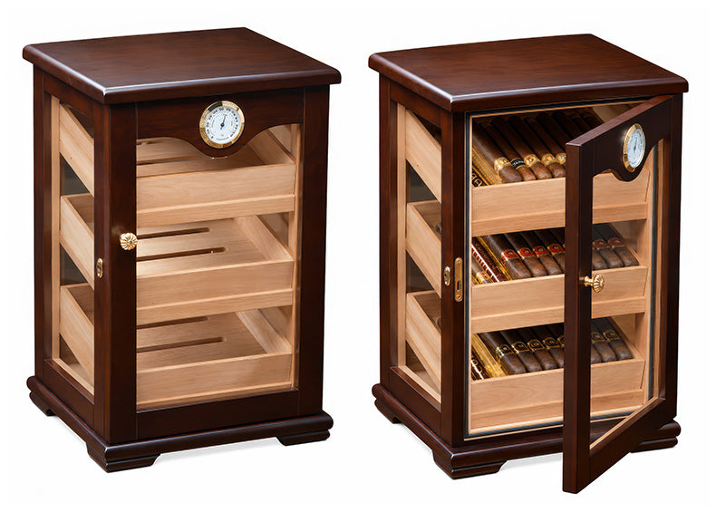 Prestige Milano 125 Cigar Glass Countertop Display Humidor