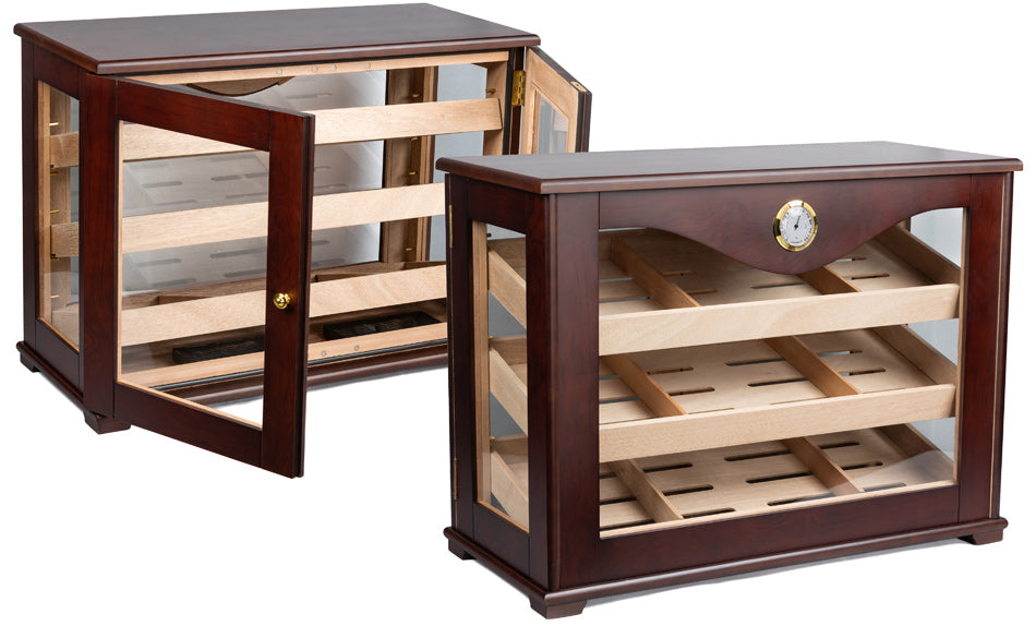 Prestige Marciano 250 Cigar Glass Countertop Display Humidor