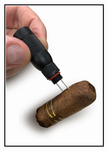 Prestige 4-in-1 Cigar Draw Tool - Black