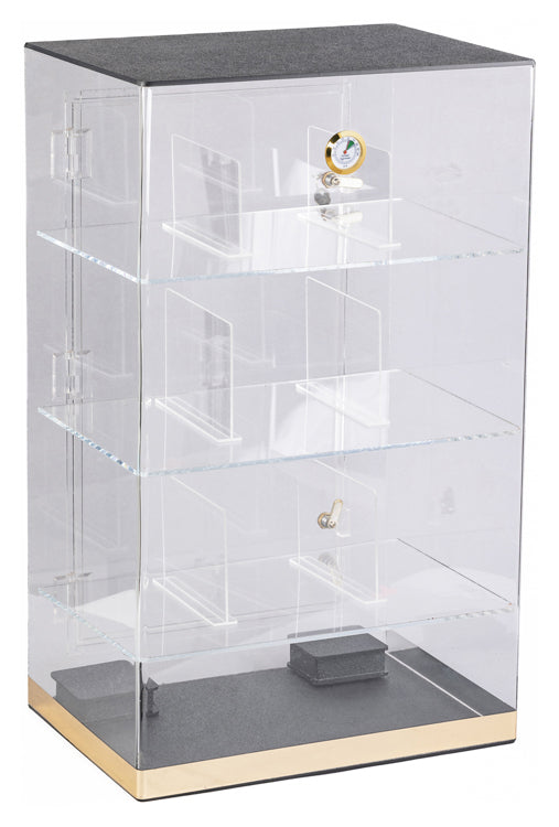 Prestige Roosevelt 250 Cigar Acrylic Countertop Display Humidor - Full Acrylic
