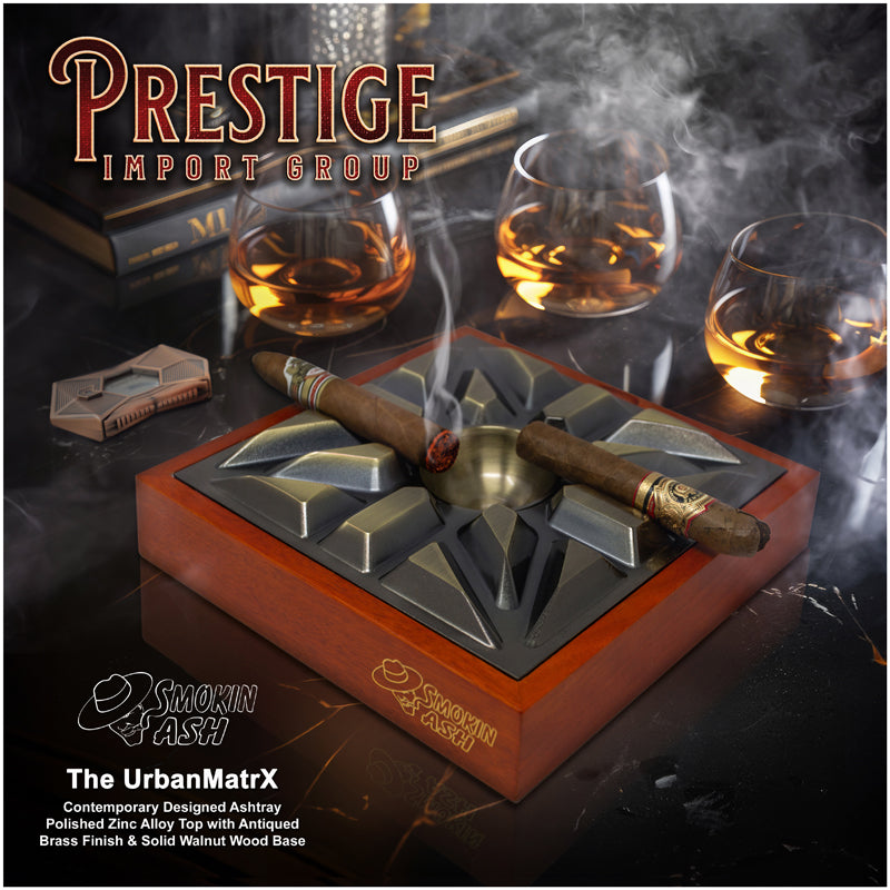 Smokin Ash UrbanMatrX Grid Cigar Ashtray