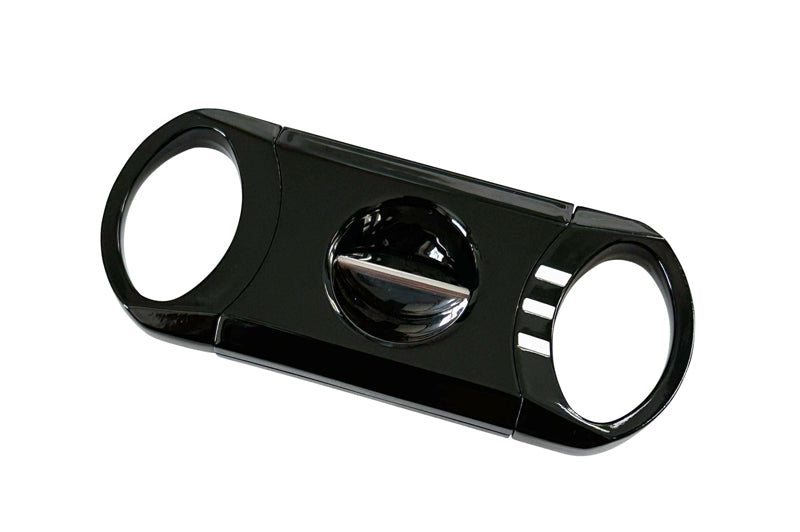 Prestige Vivid Metal Body V-Cut Cigar Cutter with Cigar Rest