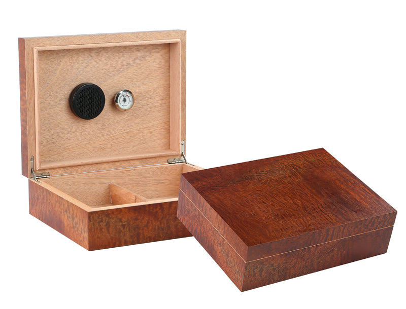 Vizcaya Makore Pommele exotic wood cigar humidor