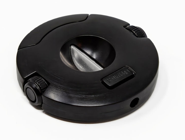 XoticEdge Xceed V-Cut and Punch Cigar Cutter - Black